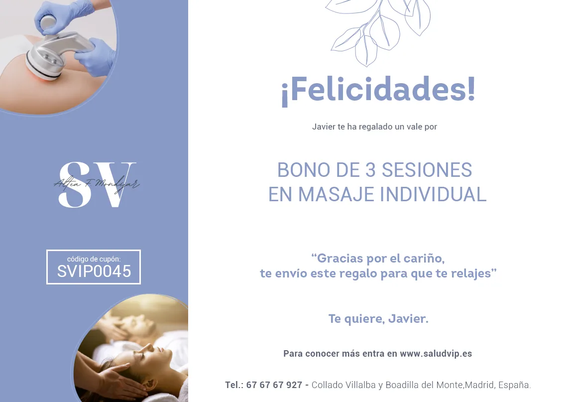 Tarjeta de regalo SaludVip